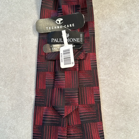 💜3/$15 Paul Dione X-long Silk Tie - Picture 4 of 7